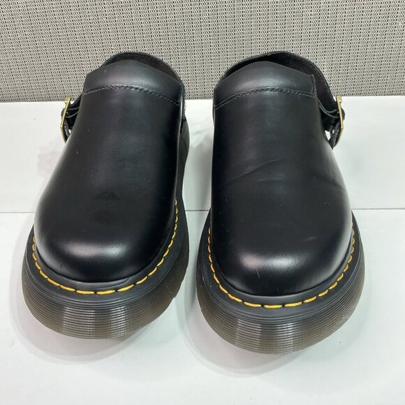 Dr. Martens Laketen Atlas Leather Slingback Platform Mules Black Men's Size 13 - Picture 2 of 8